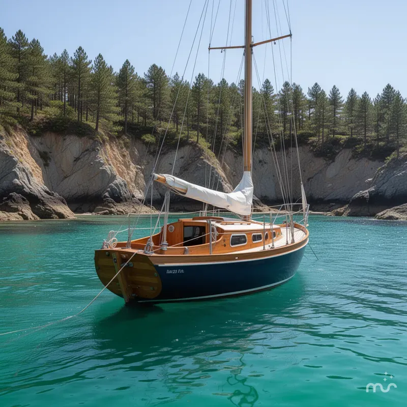 Slide: The Image of Laurent Giles Vertue Class Sloop 2010 - 3