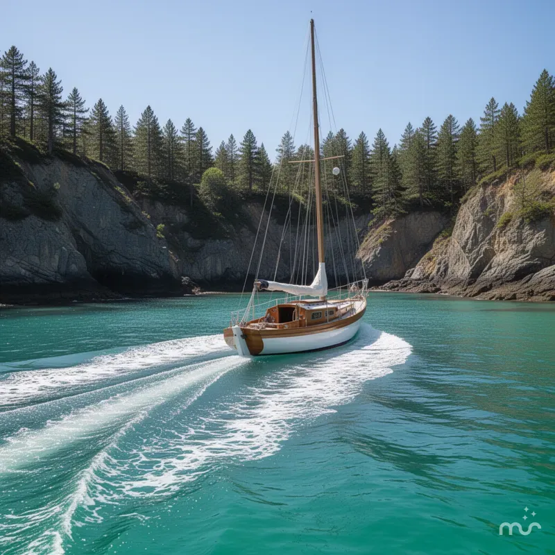 Slide: The Image of Laurent Giles Vertue Class Sloop 2010 - 4