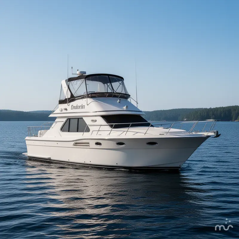 Slide: The Image of Silverton 392 Motor Yacht 1999 - 1