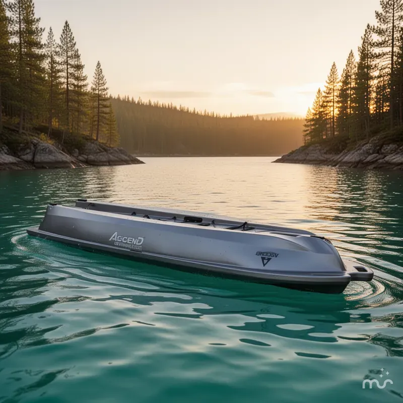 Slide: The Image of Ascend 133X Yak-Power Sit-On - Titanium 2022 - 2