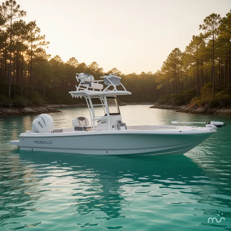 Slide: The Image of Robalo 246 Cayman SD 2026 - 2