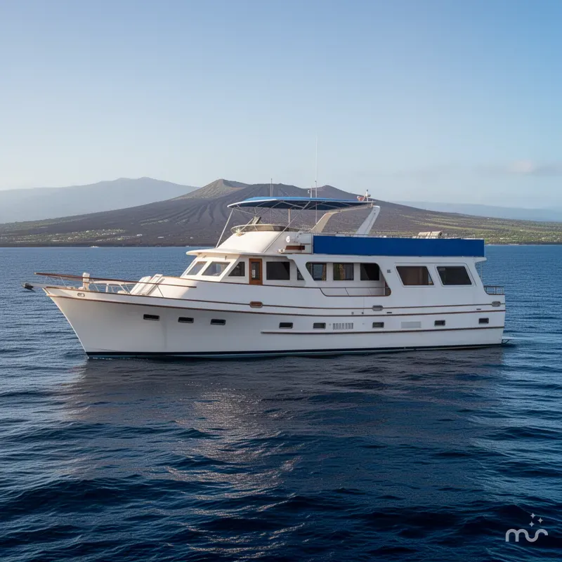 Slide: The Image of Marine Trader 62 Med Yacht 1987 - 2