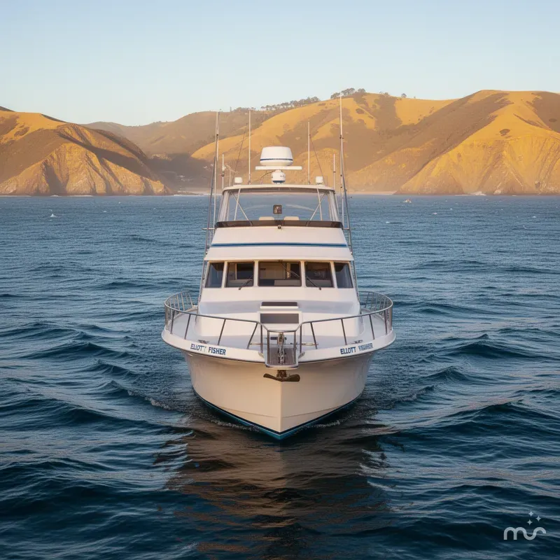 Slide: The Image of Elliott Yacht Fisher 1983 - 2