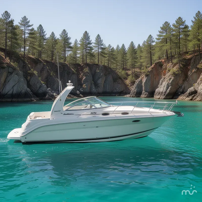 Slide: The Image of Sea Ray Sundancer 260 2003 - 2