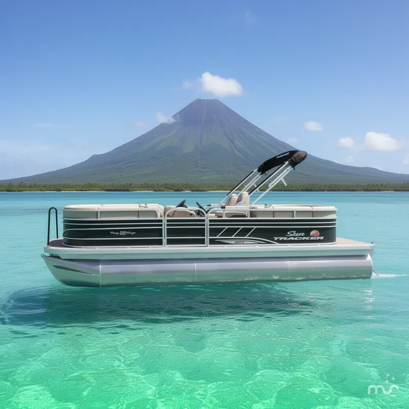Slide: The Image of Sun Tracker Party Barge 22 XP3 2023 - 2