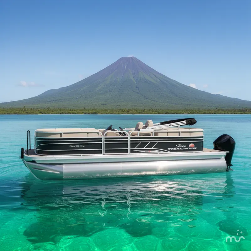 Slide: The Image of Sun Tracker Party Barge 22 XP3 2023 - 4