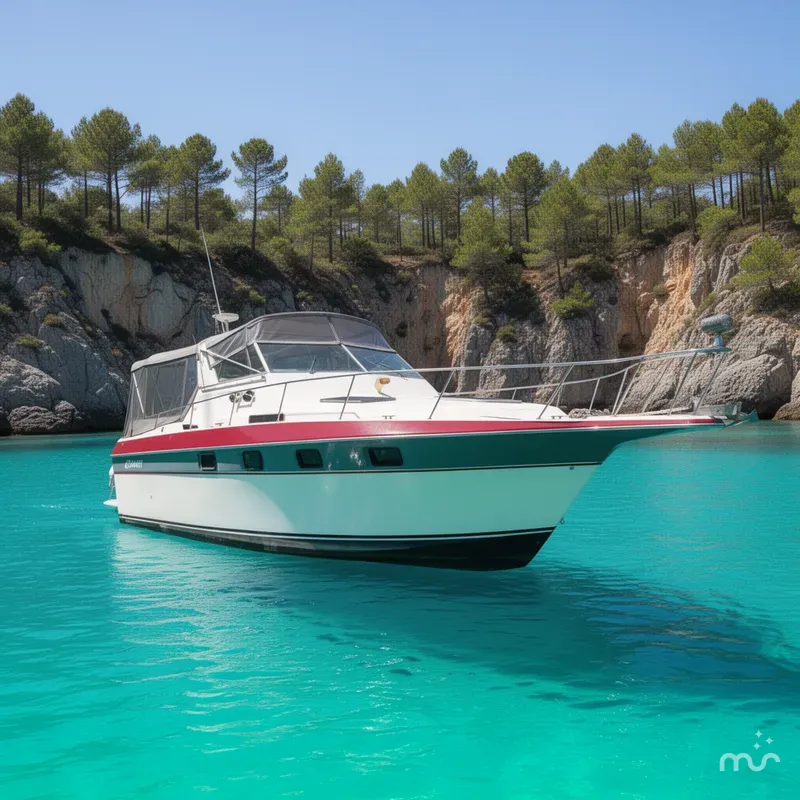 Slide: The Image of Cruisers Yachts 3370 Esprit 1986 - 2