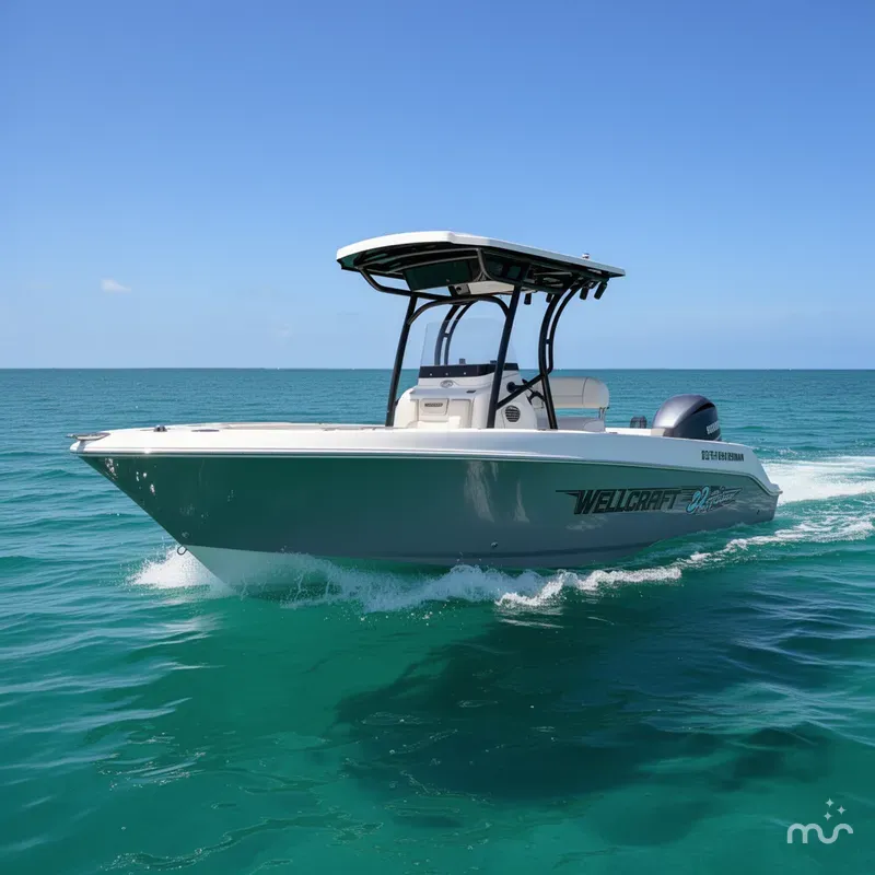 Slide: The Image of Wellcraft 222 Fisherman 2023 - 1