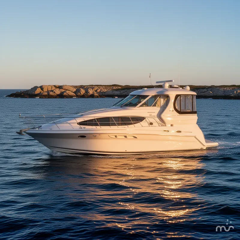 Slide: The Image of Sea Ray 390 Motor Yacht 2003 - 2