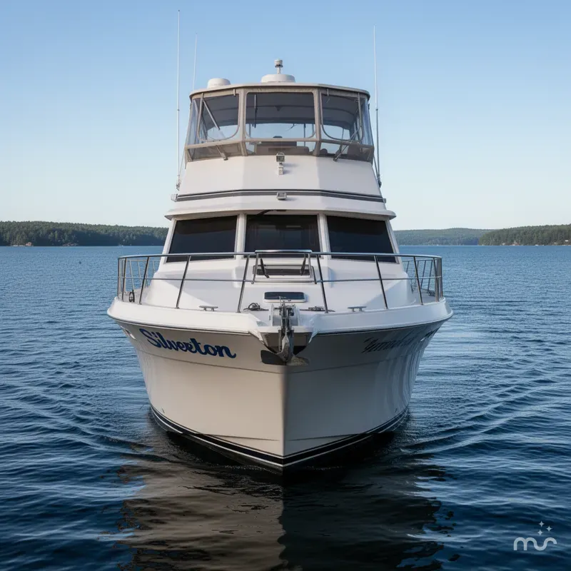Slide: The Image of Silverton 40 Aft Cabin 1986 - 2