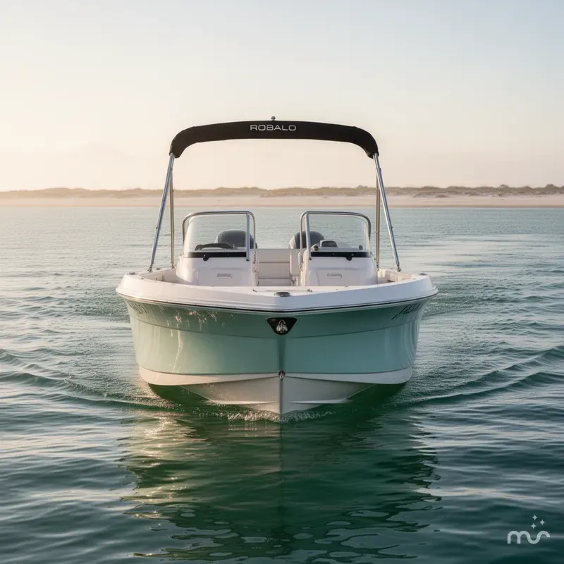 Slide: The Image of Robalo R207 Dual Console 2024 - 2