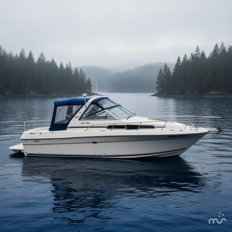 Slide: The Image of Sea Ray 1991 Sundancer 220 1991 - 2