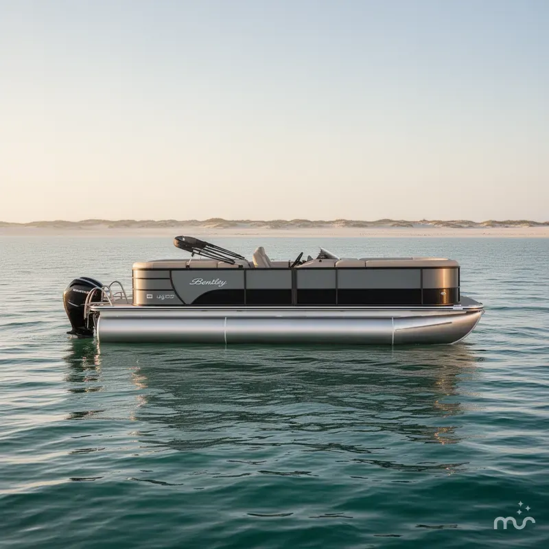 Slide: The Image of Bentley Pontoons 220 Legacy Navigator 2024 - 2