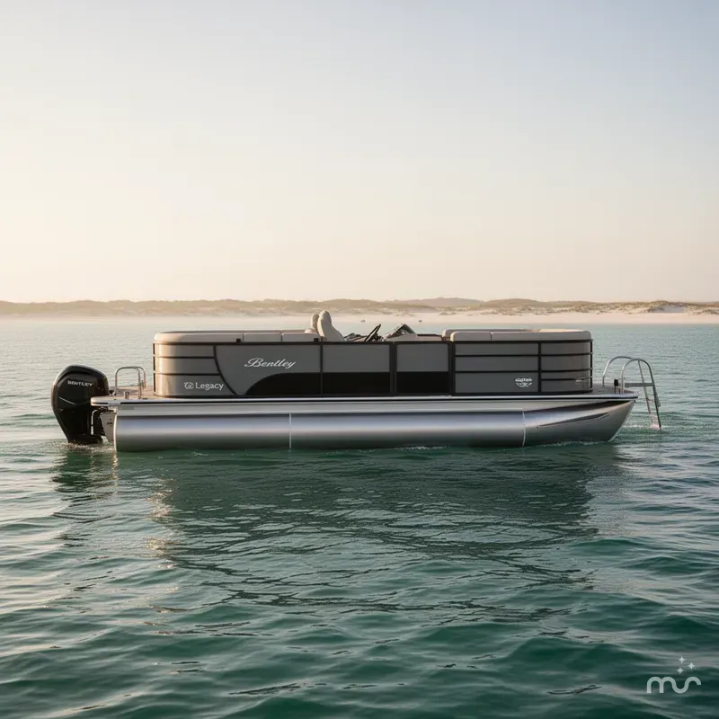 Slide: The Image of Bentley Pontoons 220 Legacy Navigator 2024 - 0