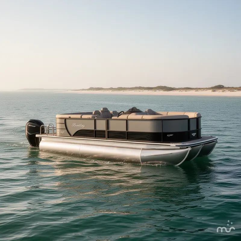 Slide: The Image of Bentley Pontoons 220 Legacy Navigator 2024 - 2