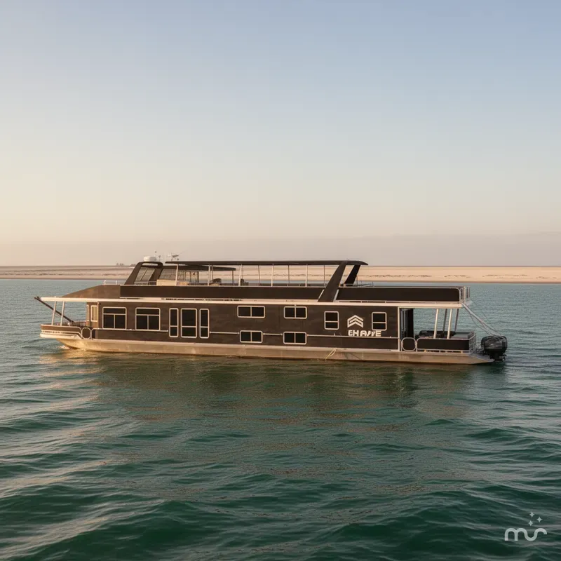Slide: The Image of Sharpe 87' Houseboat 2001 - 0