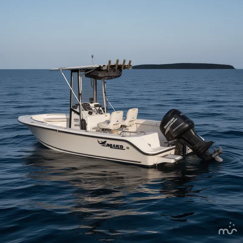 Slide: The Image of Mako 204 Center Console 2008 - 1