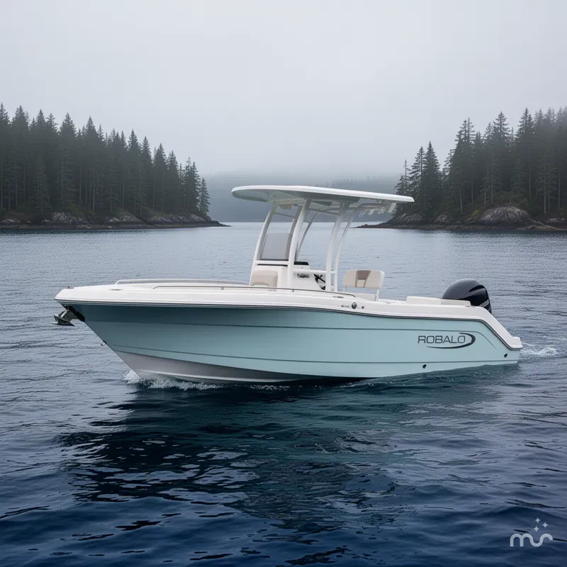 Slide: The Image of Robalo R222 Center Console 2026 - 2