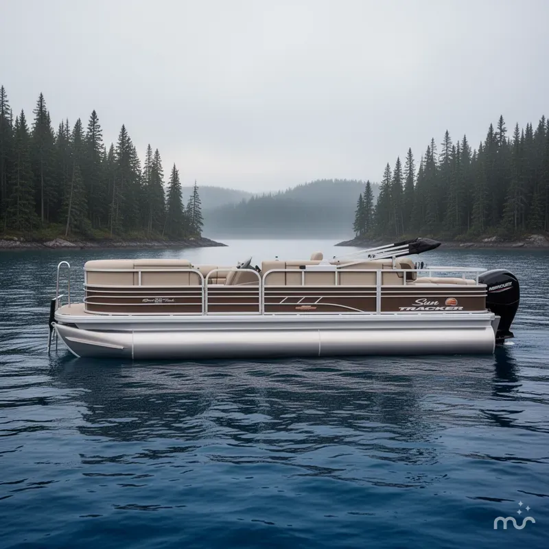 Slide: The Image of Sun Tracker SportFish 22 DLX 2023 - 2