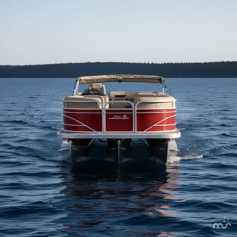 Slide: The Image of Sun Tracker Party Barge 20 DLX 2023 - 3
