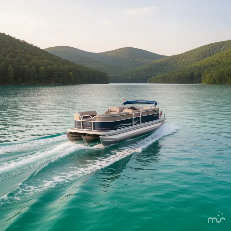 Slide: The Image of Sun Tracker Party Barge 18 DLX 2019 - 2