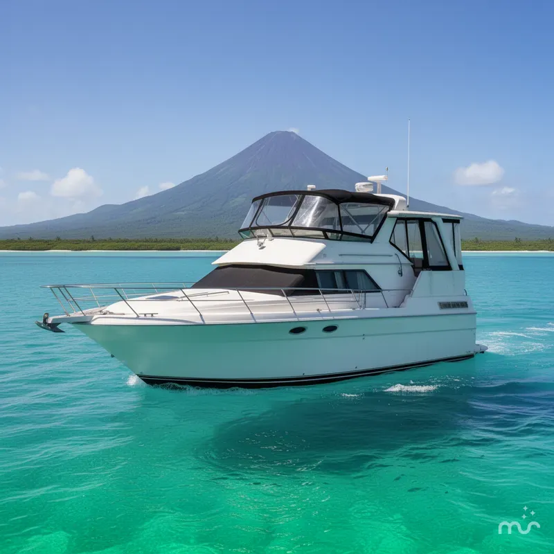 The Image of Sea Ray 380 Aft Cabin 1990 - 0