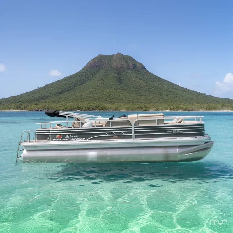 Slide: The Image of Sun Tracker Fishin' Barge 20 DLX 2024 - 2