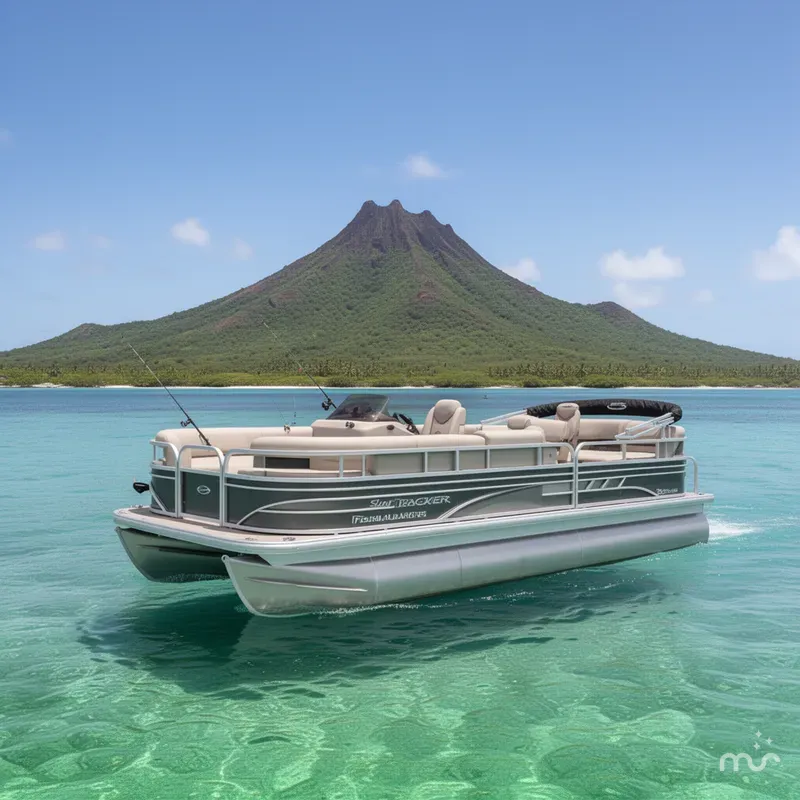 Slide: The Image of Sun Tracker Fishin' Barge 20 DLX 2024 - 4