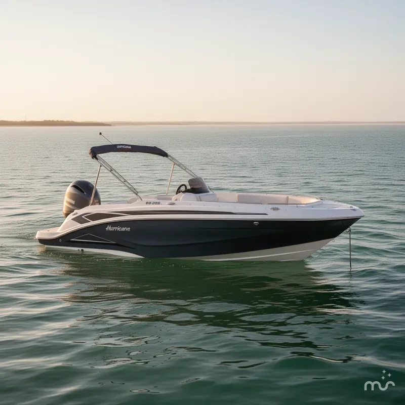 Slide: The Image of Hurricane SunDeck Sport 205 OB 2023 - 4