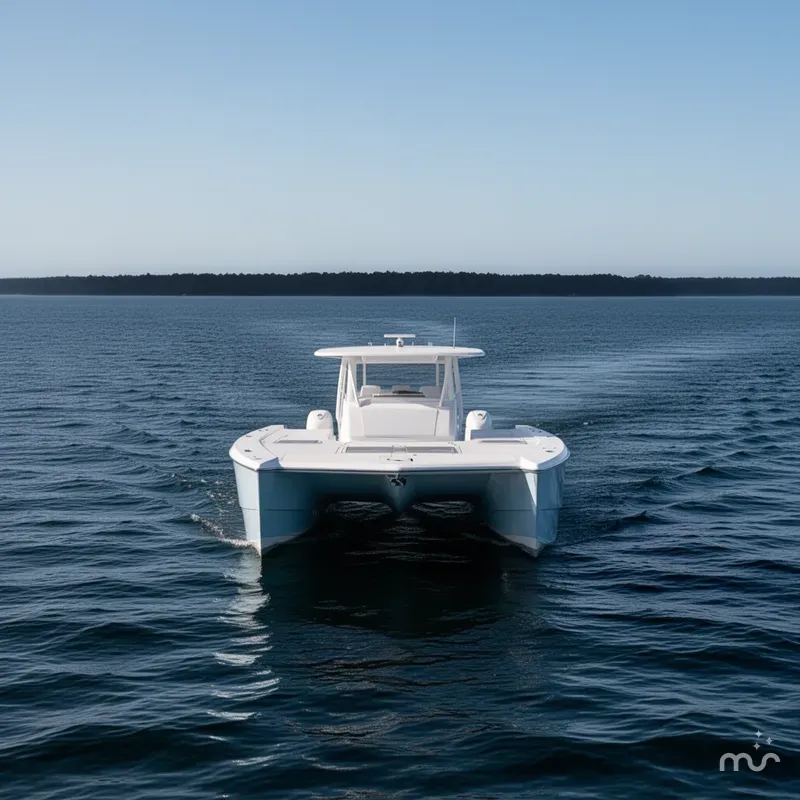 Slide: The Image of Invincible 35 Catamaran 2024 - 2
