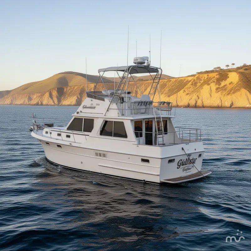 Slide: The Image of Gulfstar 49 Motor Yacht 1984 - 0