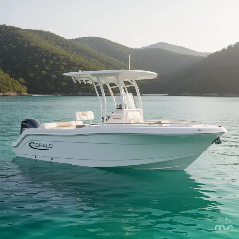 Slide: The Image of Robalo R222 Center Console 2023 - 2