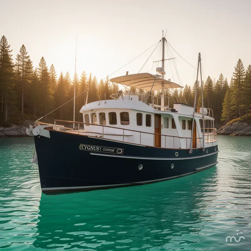The Image of Cygnus Custom Trawler 1983 - 0