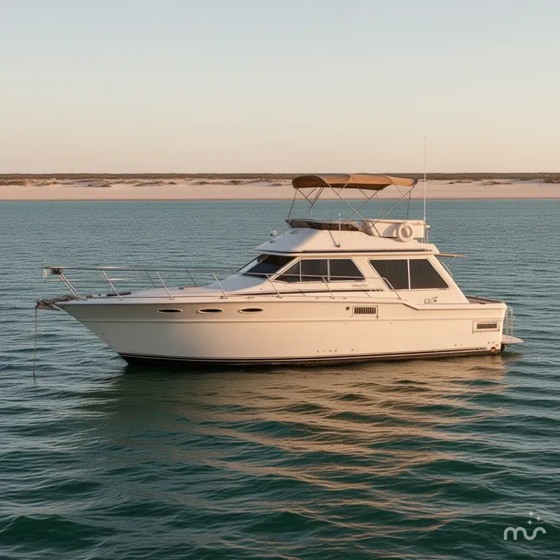 Slide: The Image of Sea Ray 355T Trawler 1982 - 4