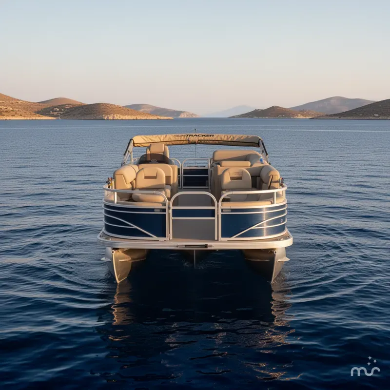 Slide: The Image of Sun Tracker Fishin' Barge 22 DLX 2023 - 3