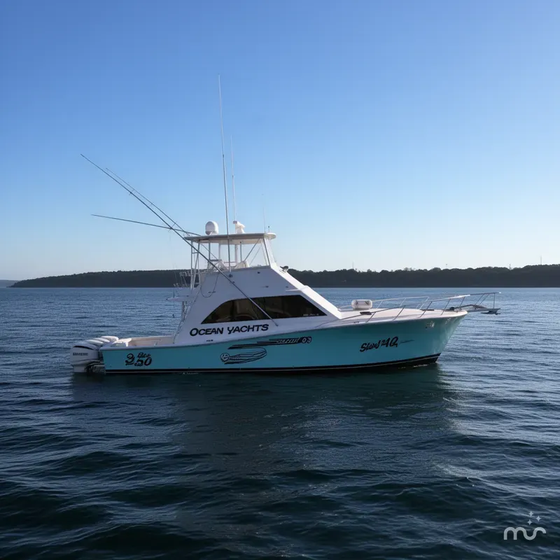 Slide: The Image of Ocean Yachts 48 Super Sport 1990 - 0
