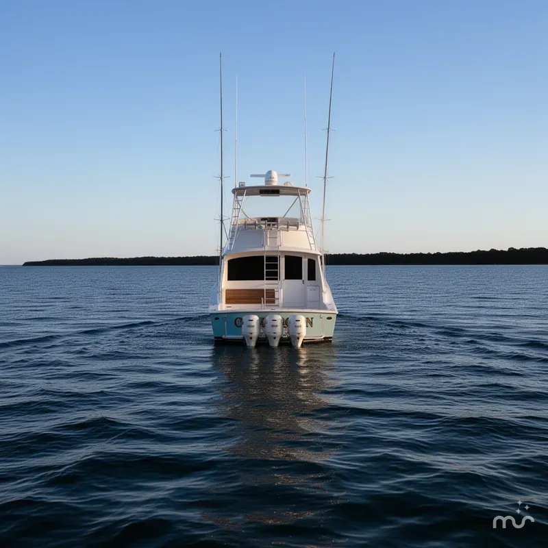Slide: The Image of Ocean Yachts 48 Super Sport 1990 - 3