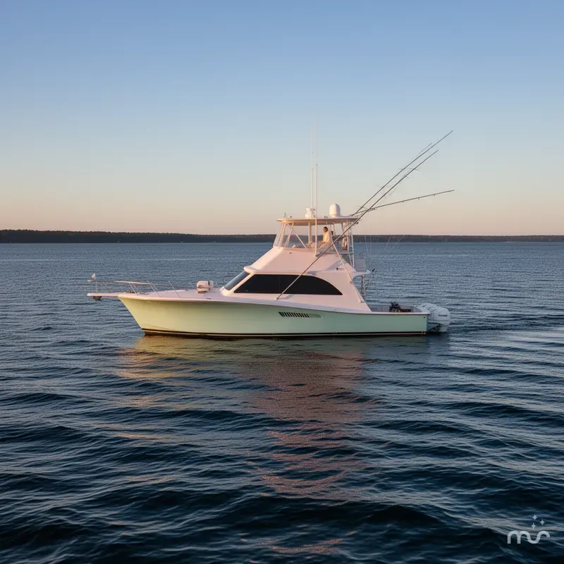 Slide: The Image of Ocean Yachts 48 Super Sport 1990 - 4