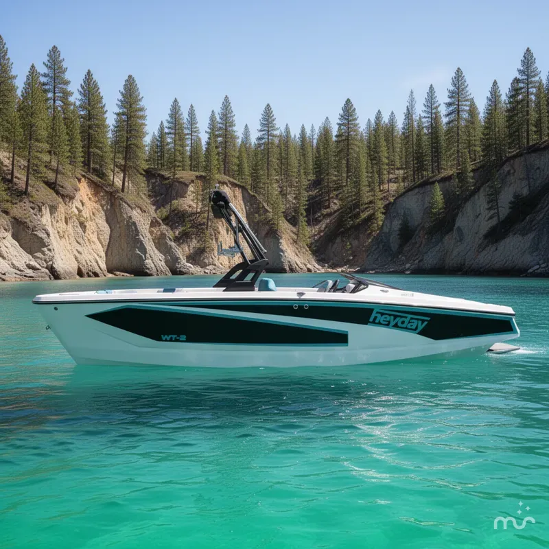 Slide: The Image of Heyday Wake Boats WT-2 2018 - 2