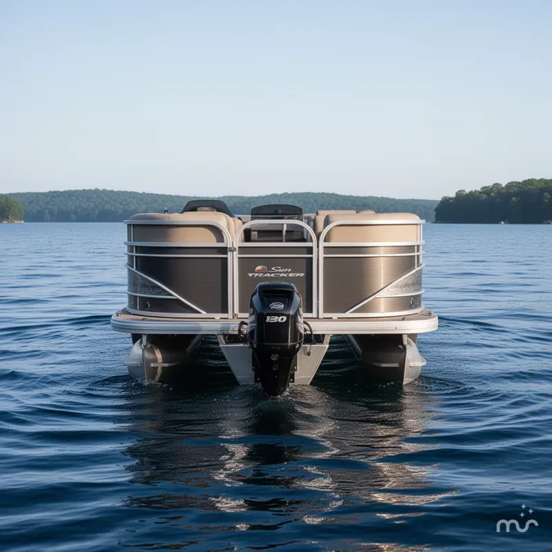 Slide: The Image of Sun Tracker Party Barge 20 DLX 2023 - 2