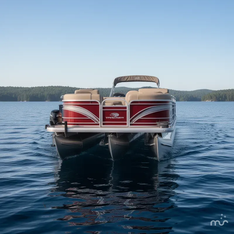 Slide: The Image of Sun Tracker Party Barge 20 DLX 2023 - 3