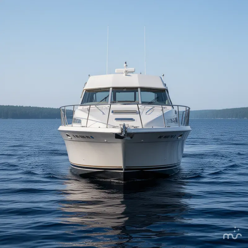 Slide: The Image of Carver Yachts 528 Montego 1995 - 1