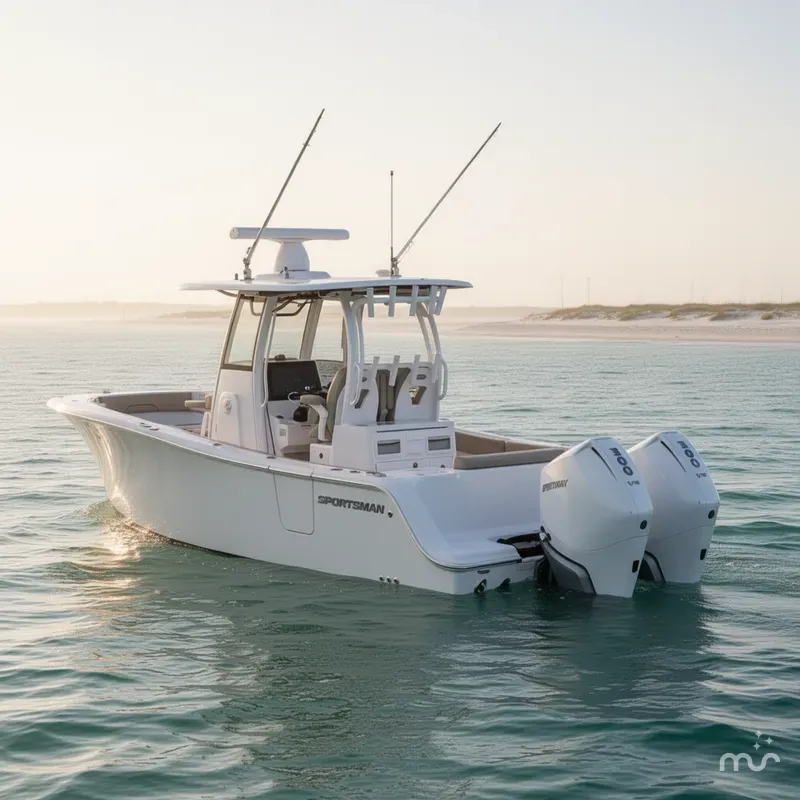 Slide: The Image of Sportsman Open 282TE Center Console 2024 - 2