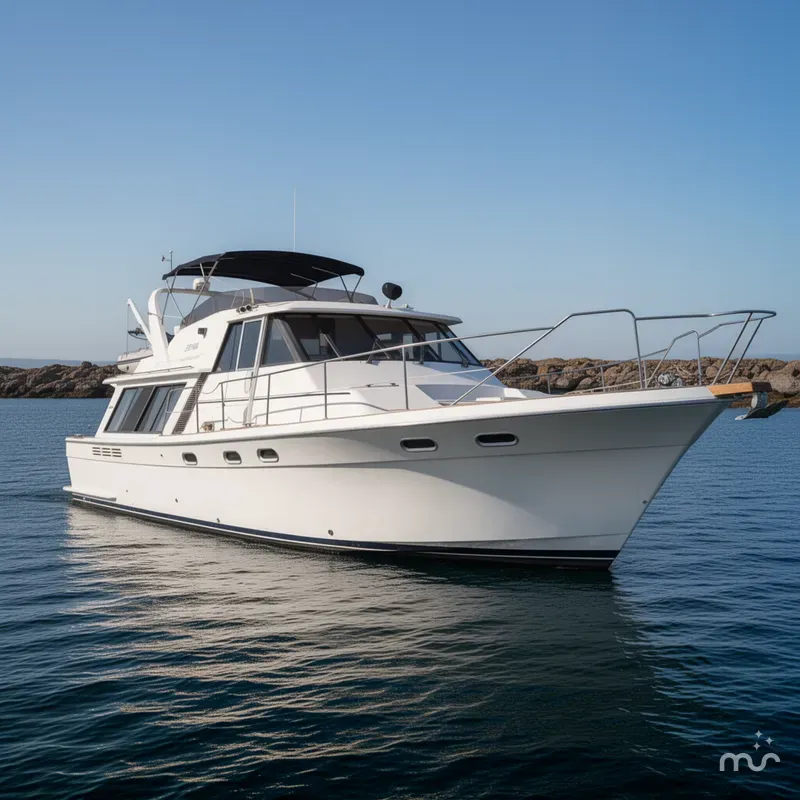 Slide: The Image of Bayliner 4588 Pilothouse 1992 - 2