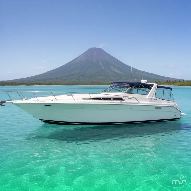 Slide: The Image of Sea Ray 440 Sundancer 1993 - 2