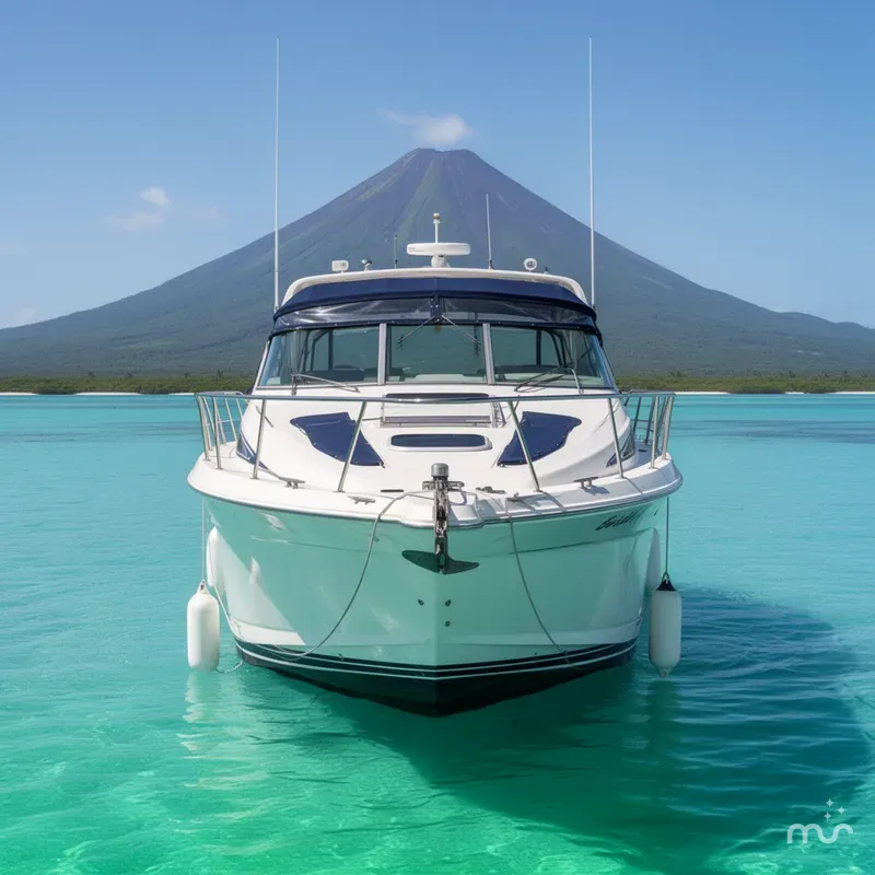 Slide: The Image of Sea Ray 440 Sundancer 1993 - 3