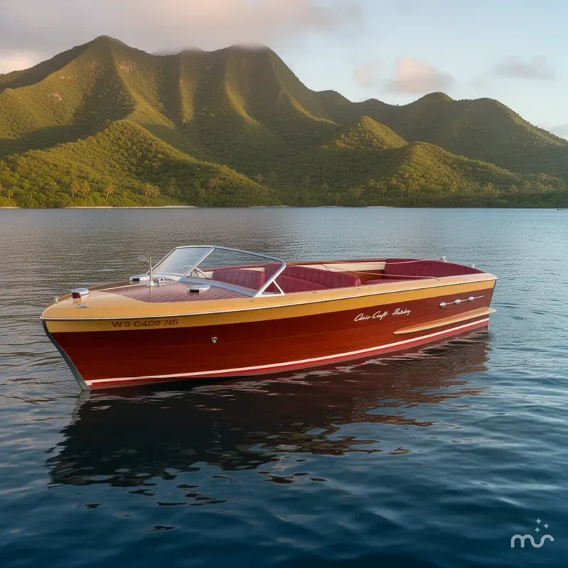 Slide: The Image of Chris-Craft HOLIDAY 24 1953 - 2
