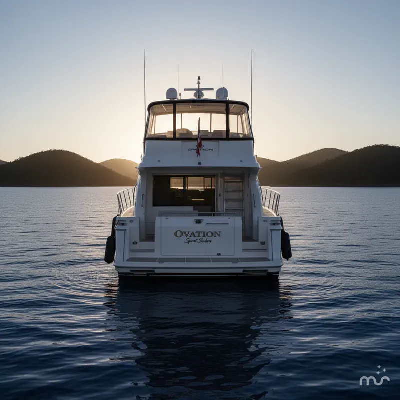 Slide: The Image of Ovation Sport Sedan MotorYacht 2010 - 1