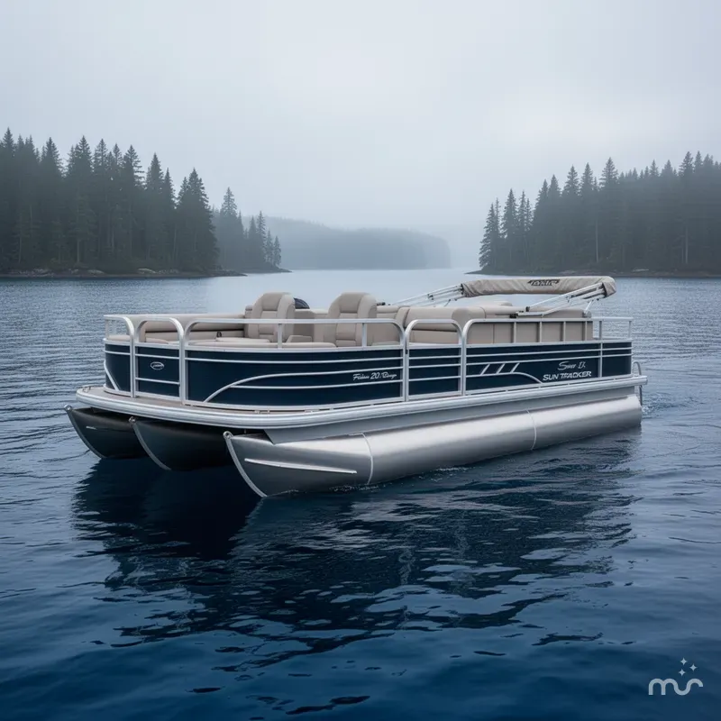 The Image of Sun Tracker Fishin' Barge 20 DLX 2023 - 0