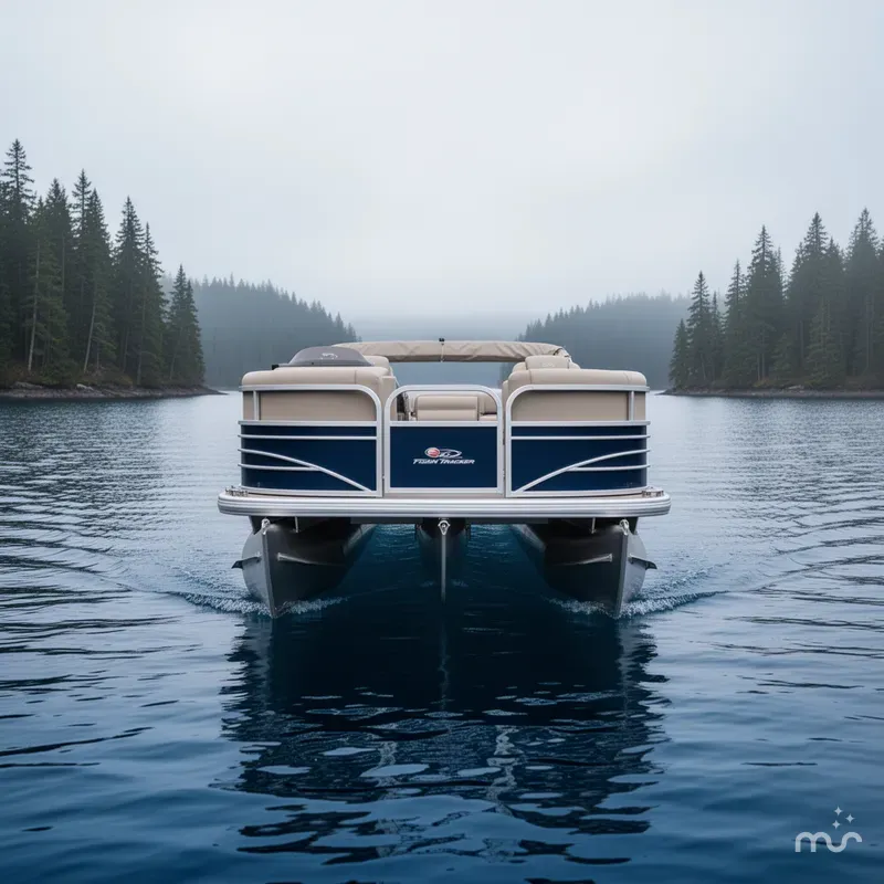 Slide: The Image of Sun Tracker Fishin' Barge 20 DLX 2023 - 1
